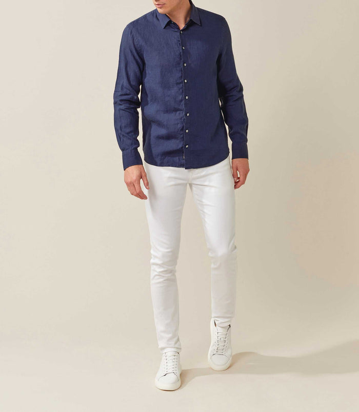 Izac Chemise Casual Marine "Tango"