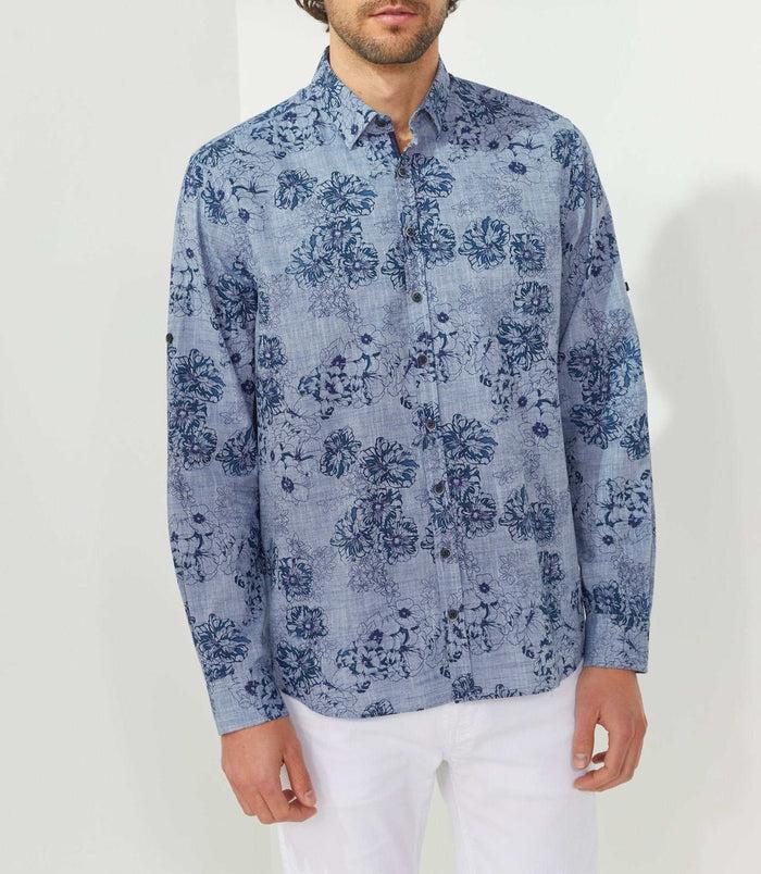 Izac Chemise Casual Marine "Tanka"