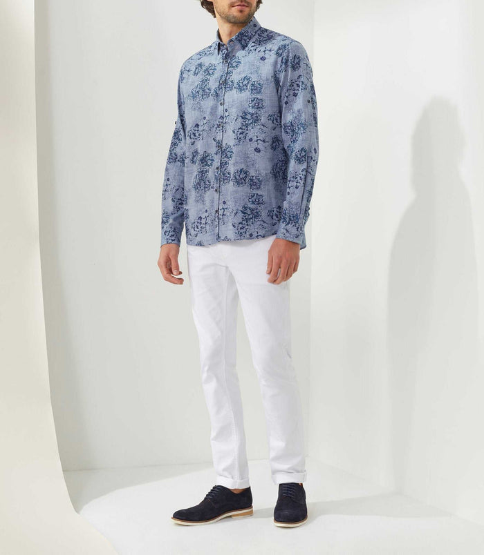 izac Chemise casual marine "Tanka"