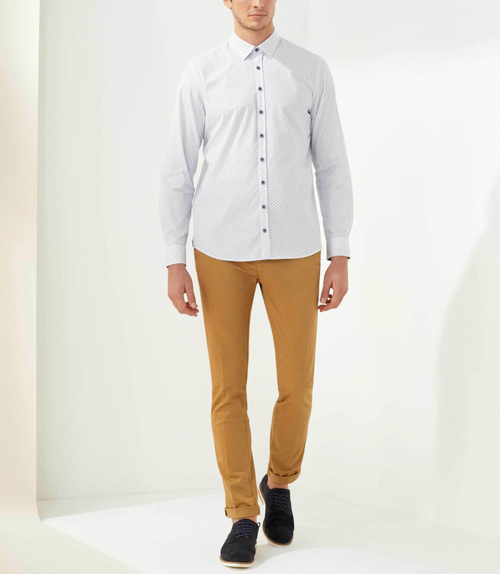 izac Chemise casual marine "Tendreout"