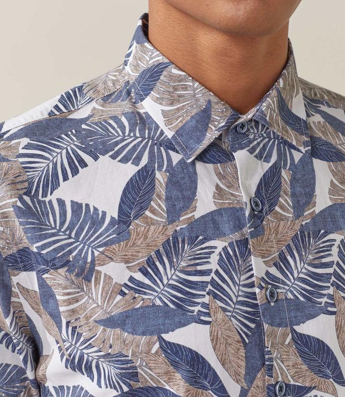 Izac Chemise Casual Marine "Teo"