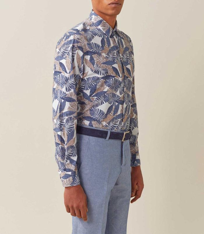 Izac Chemise Casual Marine "Teo"