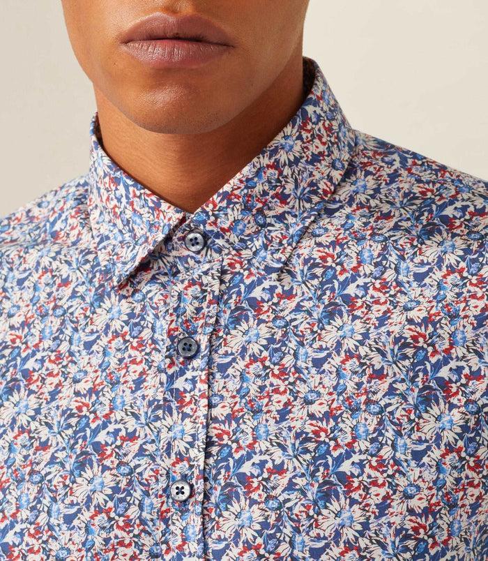 Izac Chemise Casual Marine "Tiger"