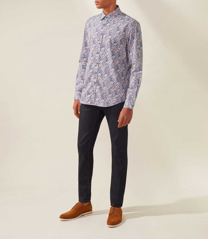 izac Chemise casual marine "Tiger"