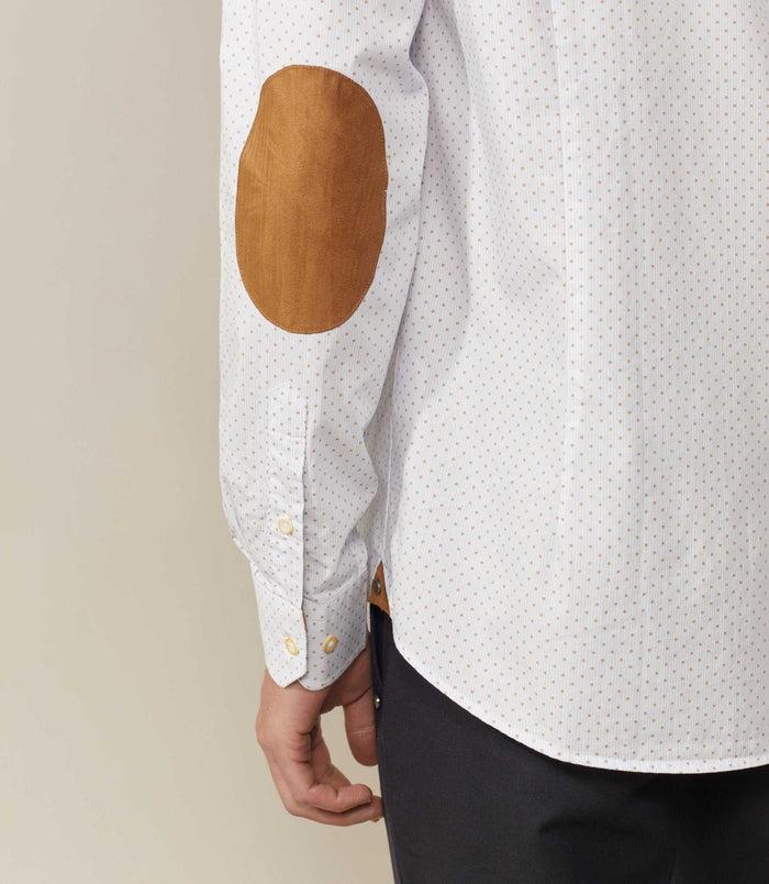 Izac Chemise Casual Micro Motif "Suri"