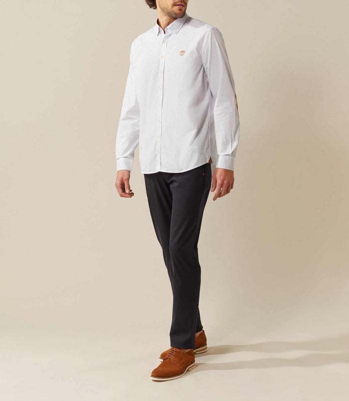 izac Chemise casual micro motif "Suri"