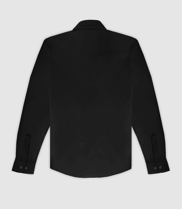 Izac Chemise Casual Noire