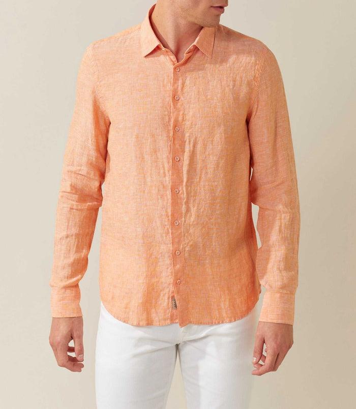 Izac Chemise Casual Orange "Tango"