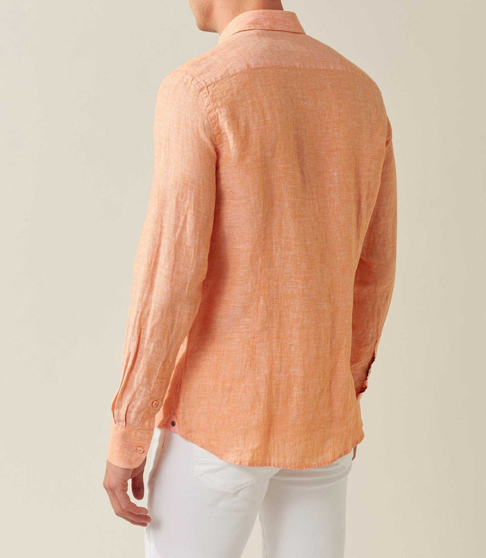 Izac Chemise Casual Orange "Tango"