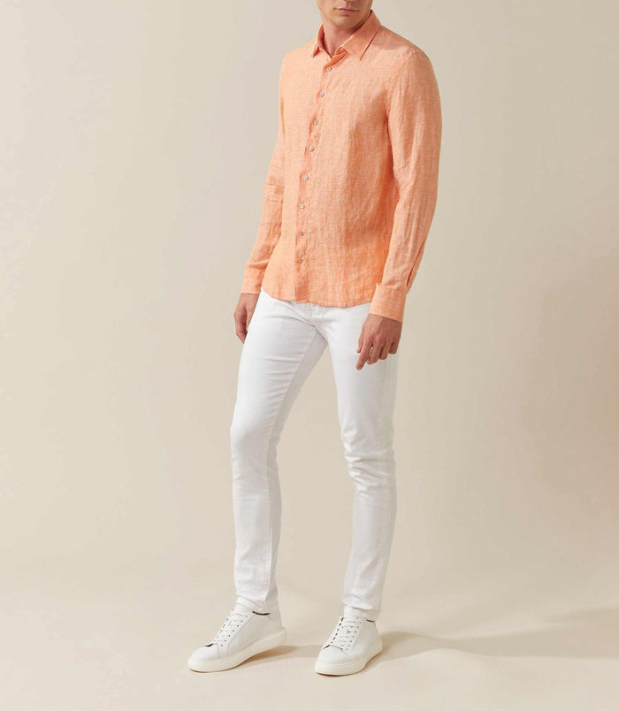 izac Chemise casual orange "Tango"