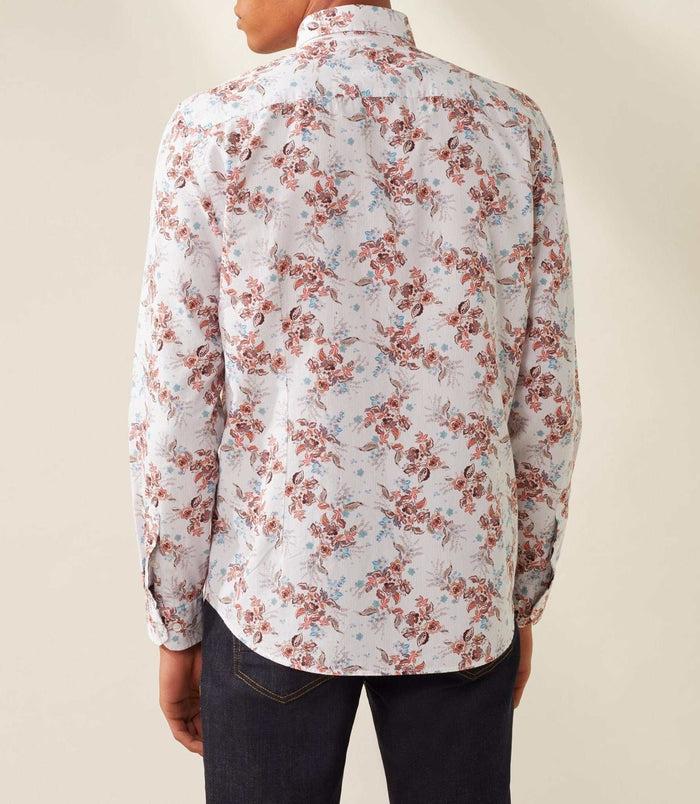 Izac Chemise Casual Rouille "Thibo"