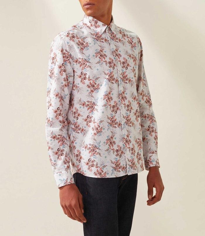 Izac Chemise Casual Rouille "Thibo"