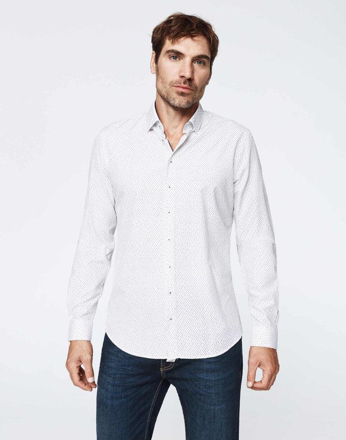 Izac Chemise Casual Sable