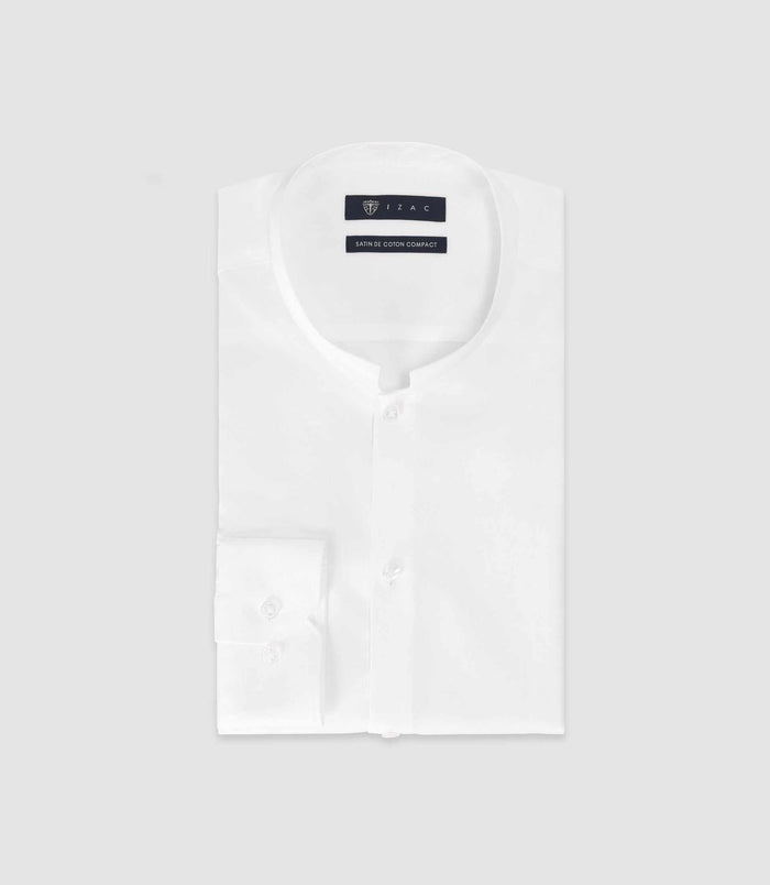 izac Chemise cérémonie slim blanche