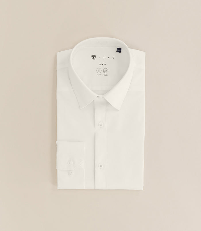 izac Chemise col français écrue