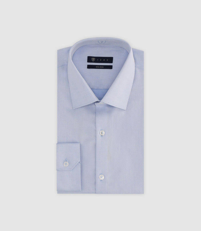 izac Chemise col italien ciel