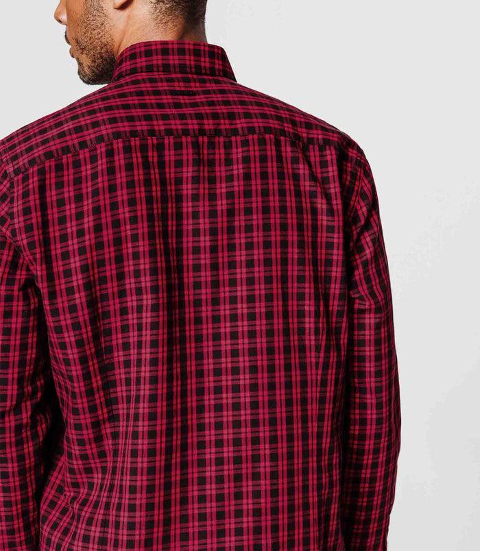 Izac Chemise Coton Carreaux
