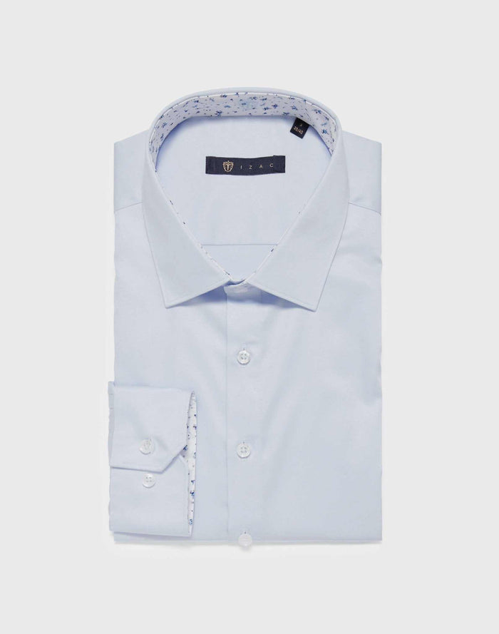 izac Chemise coton ciel fantaisie