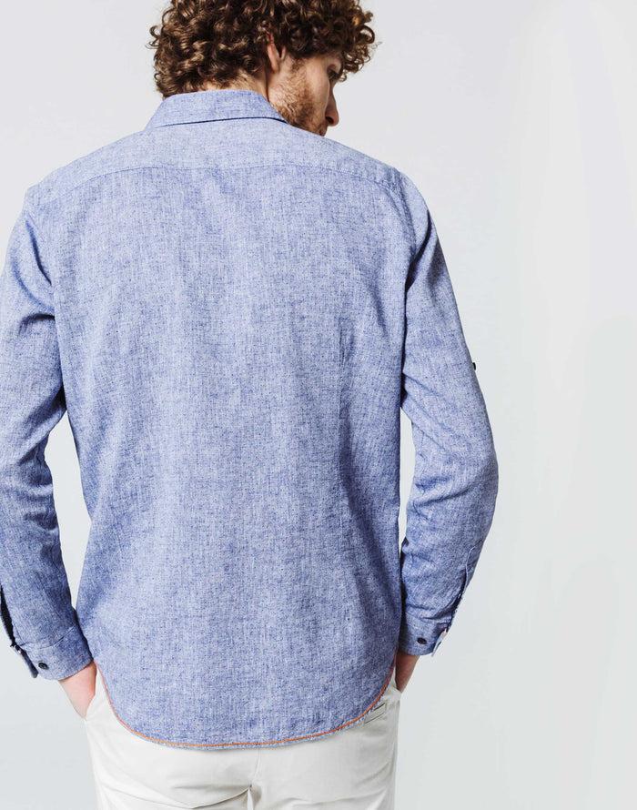 izac Chemise Coton Micro Points
