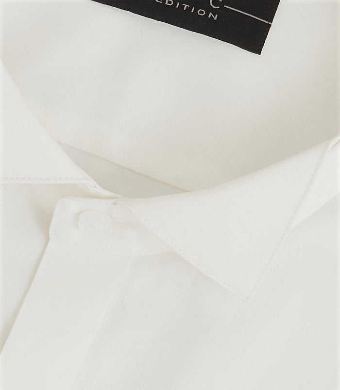 Izac Chemise De Cérémonie En Satin écru "Metaphor"