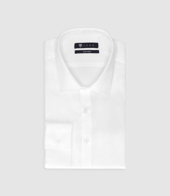 izac Chemise easy iron BLANC