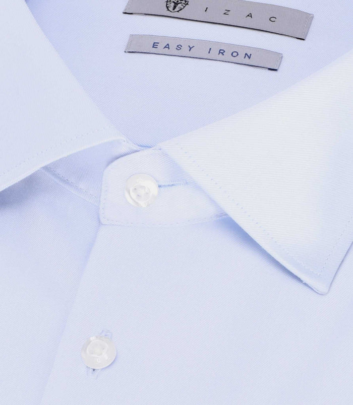 Izac Chemise Easy Iron Bleu Ciel PRESLEY
