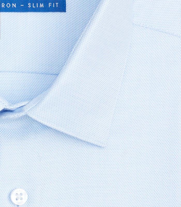 Izac Chemise "Easy Iron" En Coton Bleu Ciel "Salsa"