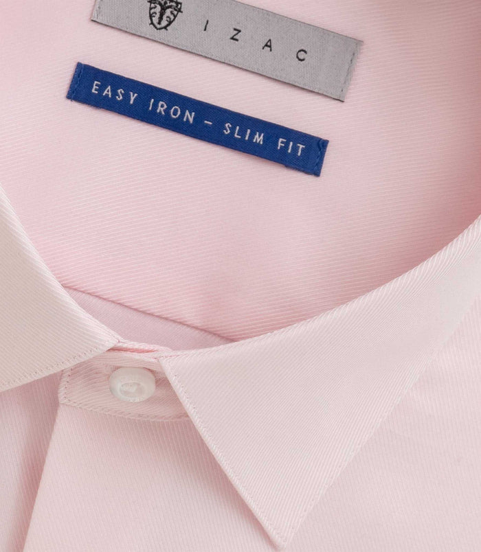 Izac Chemise Easy Iron Rose "Benson"