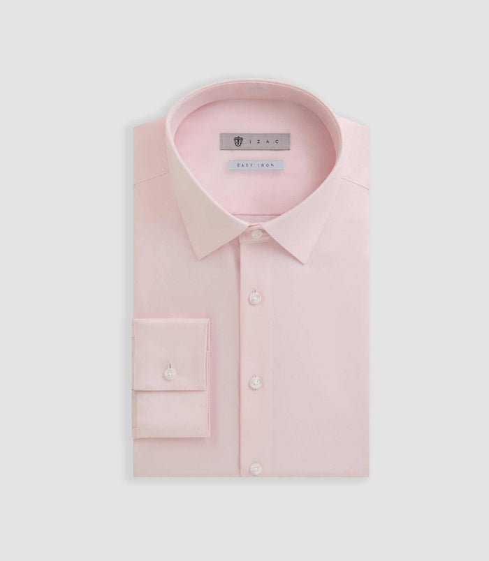 izac Chemise easy iron rose PRINCE