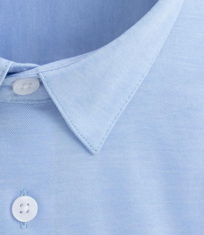 Izac Chemise En Jersey De Coton Ciel "Dylan"
