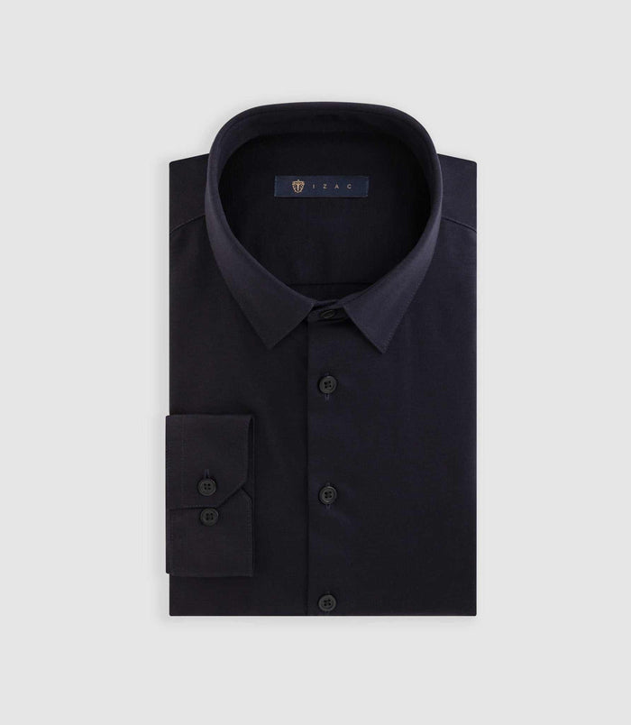 izac Chemise en jersey de coton marine "Dylan"