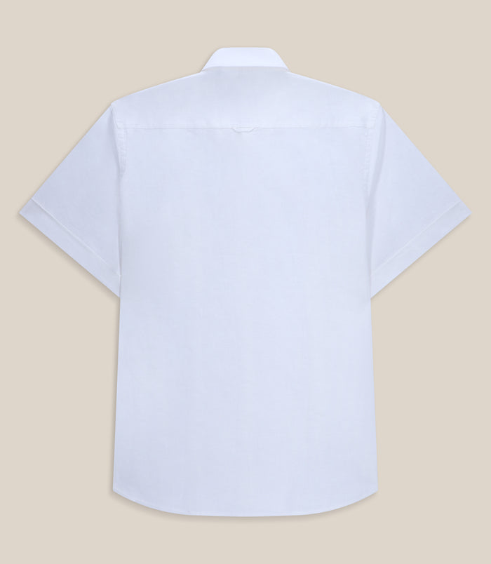 Izac Chemise En Lin Blanc