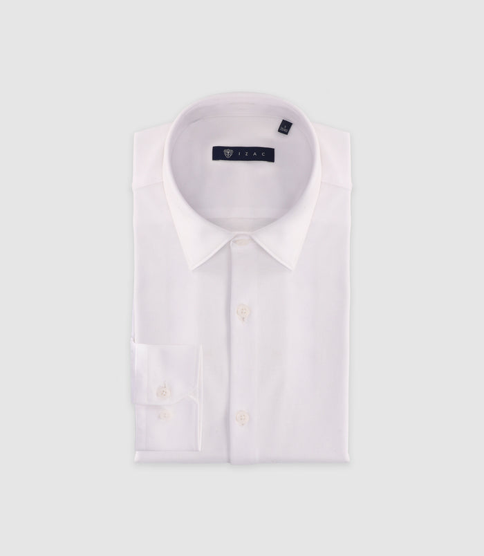 izac Chemise en maille blanche