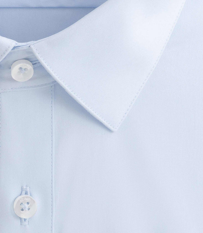 Izac Chemise En Popeline Stretch Ciel "Malte"