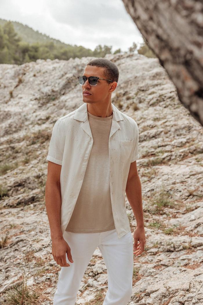 Izac Chemise Fantaisie Beige