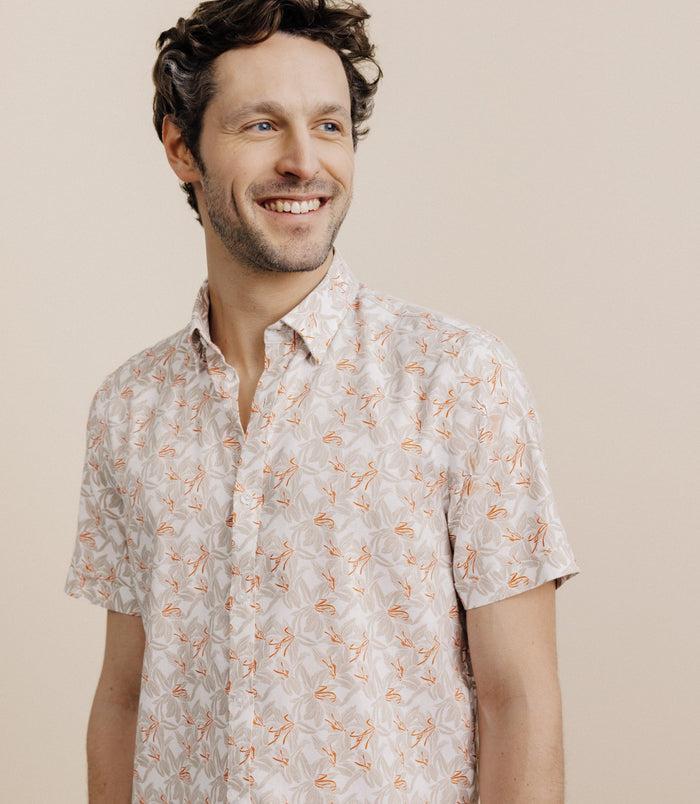 Izac Chemise Fantaisie Beige