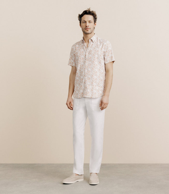 Izac Chemise Fantaisie Beige