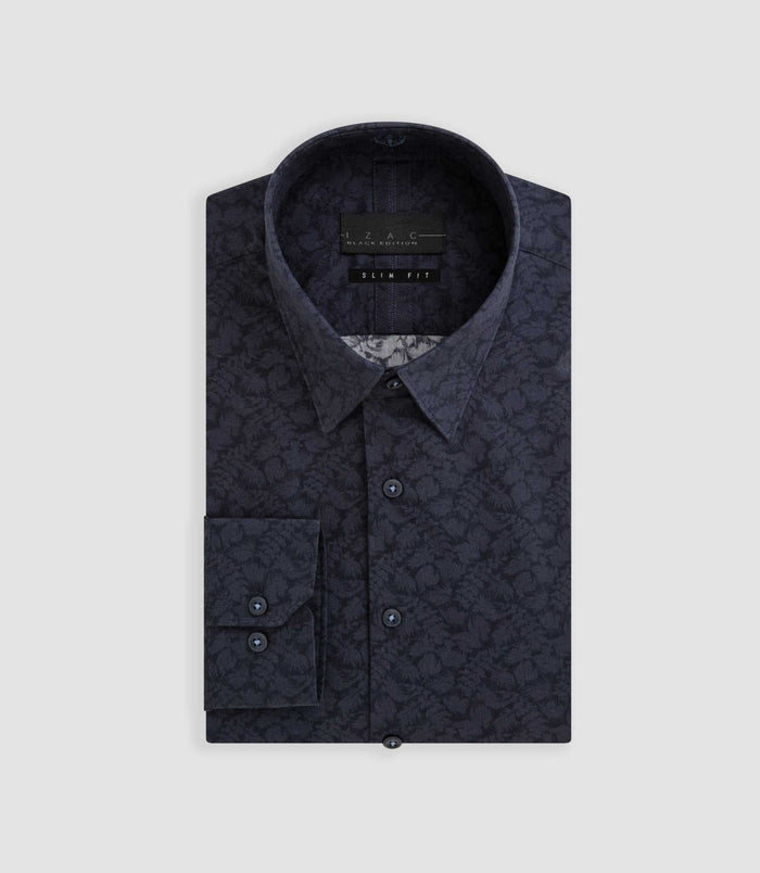 Izac Chemise Imprimé Floral Marine "Balthazar"