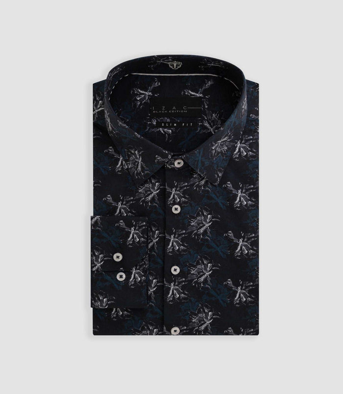 Izac Chemise Imprimé Floral Marine "Byron"