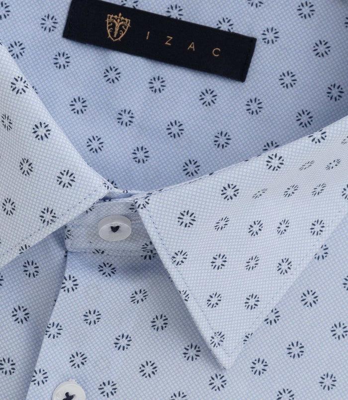 Izac Chemise Imprimée Ciel "Bruce"