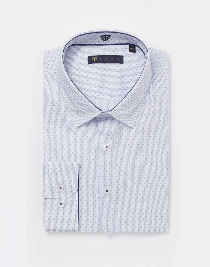 izac Chemise Imprimée Rayure "Preface"