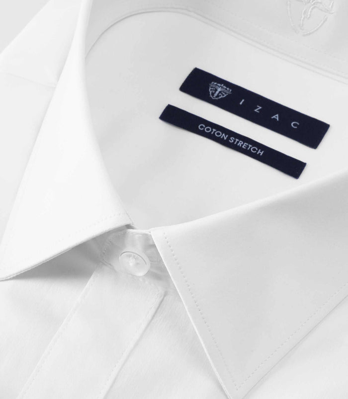 Izac Chemise Manches Courtes Blanche