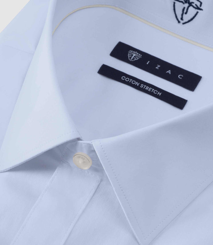 Izac Chemise Manches Courtes Ciel
