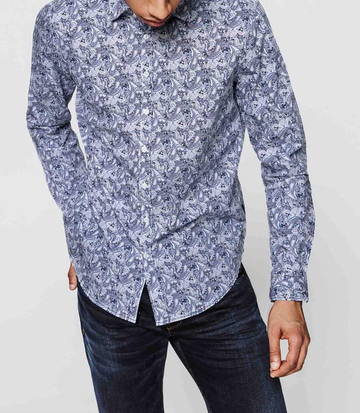izac Chemise motif cachemire
