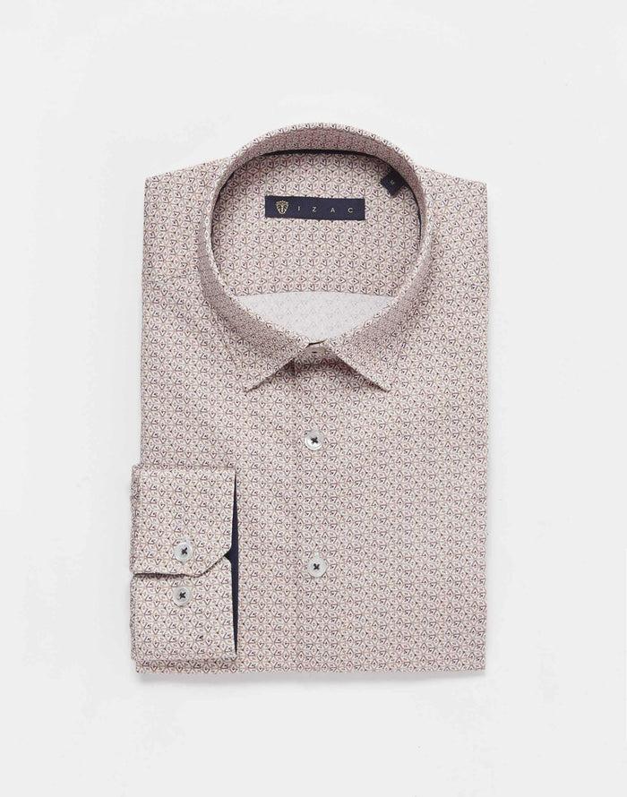 izac Chemise motif camel