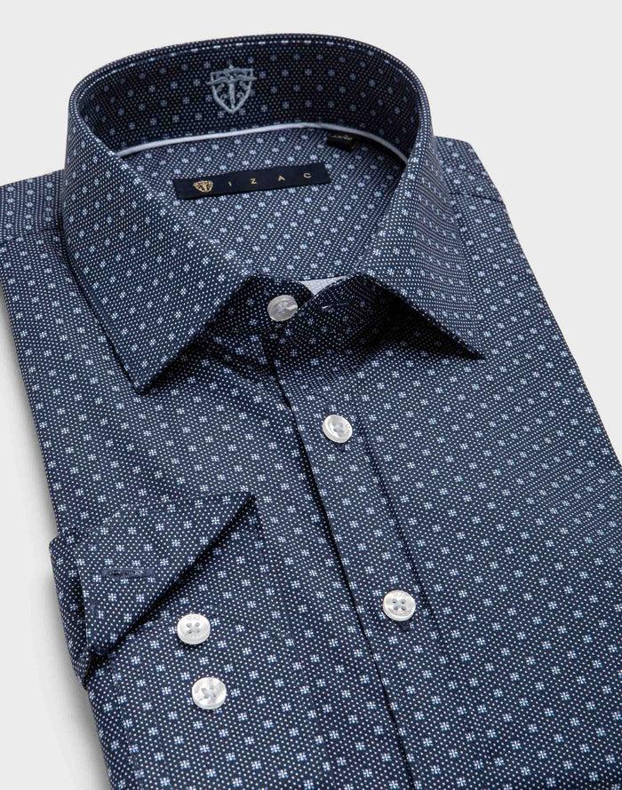 Izac Chemise Motif Géométrique