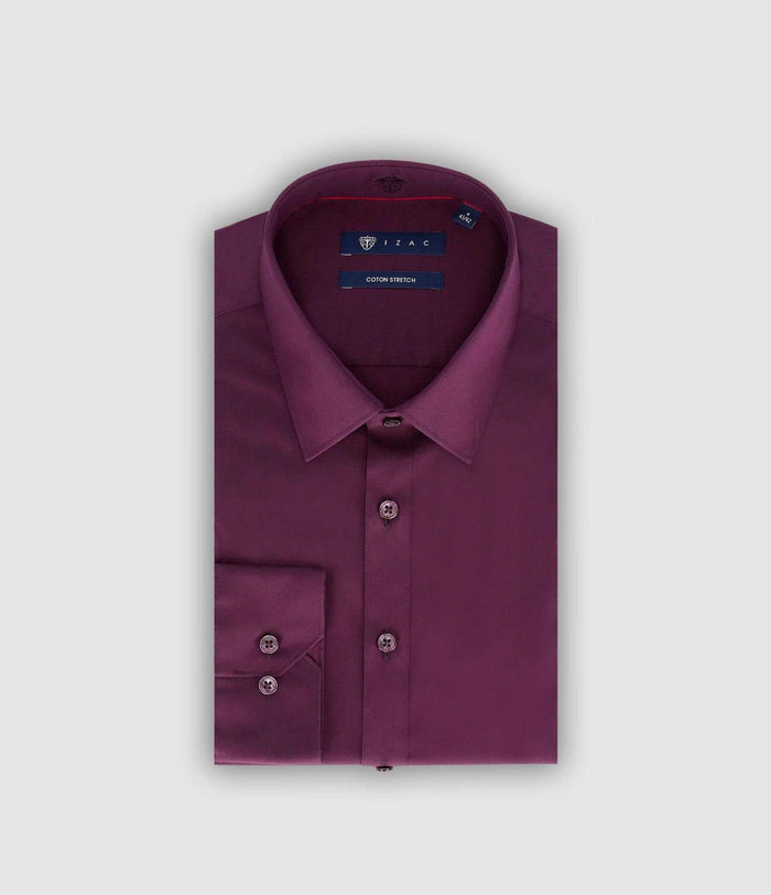 izac Chemise prune MALTE