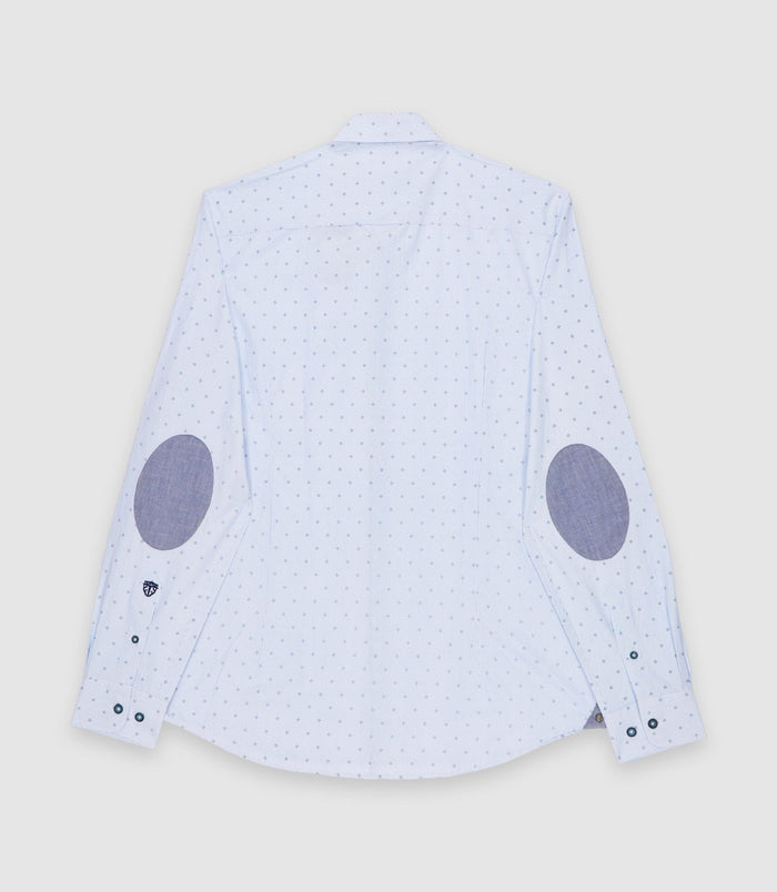 Izac Chemise Regular Marine Et Blanche KELLYOUT