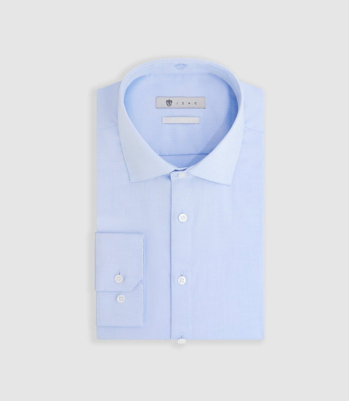 izac Chemise repassage facile bleu ciel "Merlin"