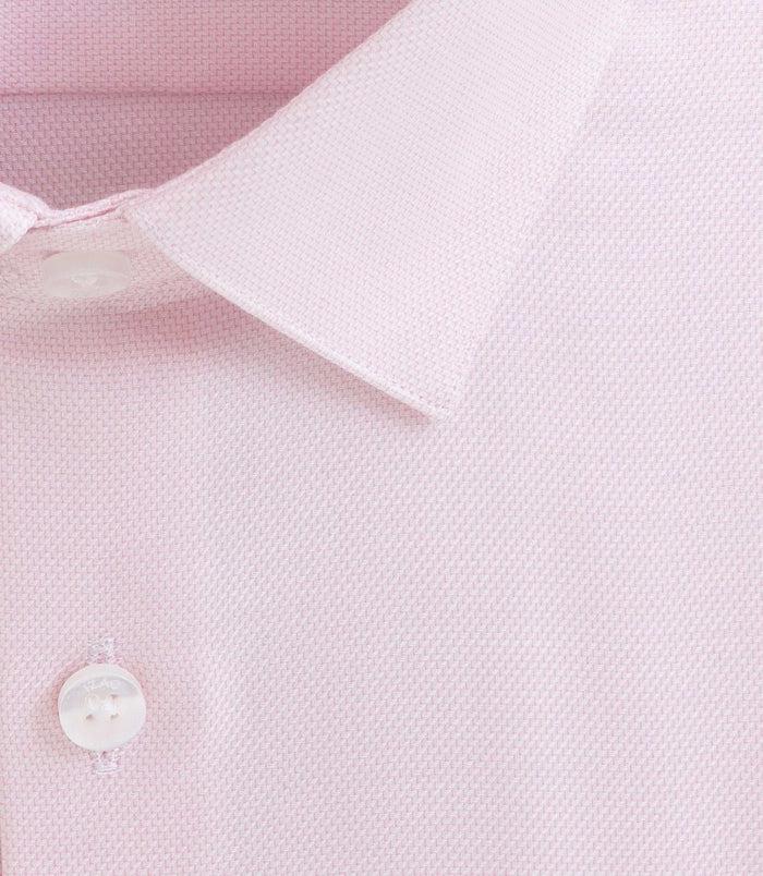 Izac Chemise Repassage Facile Rose "Donjon"